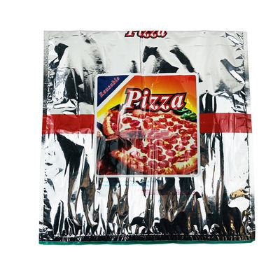 26,5 da 26,5 borse isolate fredde calde della pizza della chiusura lampo, borsa più fresca trattata della pizza