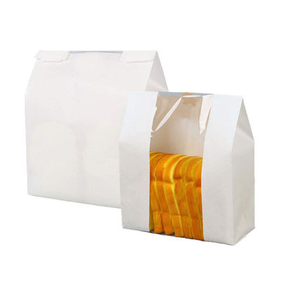 Sacchi di carta di Kraft del fondo piatto di Bopp, borse delle baguette di 12* 32*8.7cm Kraft