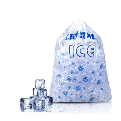 Ghiaccio eliminabile Lolly Plastic Bags, sacchetto riutilizzabile di 10lb 25lb di schiocco del ghiaccio
