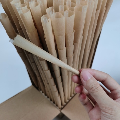 Dimensione organica pre rotolata dei coni 1/4 della canapa 17g fatta di fibra di bambù naturale