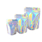 Borse d'imballaggio iridescenti olografiche del di alluminio per il cosmetico dell'ombretto