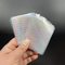 maniche per carte olografiche trasparenti da 66 mm x 98 mm, protettore impermeabile per porta carte
