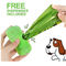 23*33cm Eco Friendly Dog Poop Biodegradable Corn Starch Bags With Dispenser