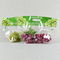 L'imballaggio di plastica di verdura fresca della serratura dello zip del frigorifero insacca lo spessore 80-300mic