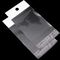 Il sacchetto di plastica trasparente autoadesivo di Opp, intestazione del regalo della cancelleria di 2mil/0.05mm insacca l'imballaggio
