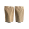 PLA asciutto autosigillante delle borse di imballaggio per alimenti di carta kraft di Brown biodegradabile