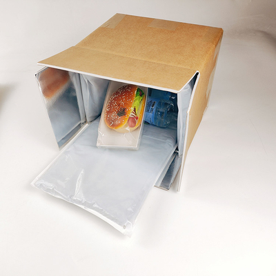 Customized 8in 10in 12in termicamente isolato box di spedizione rivestimenti PE insulato bag Liner