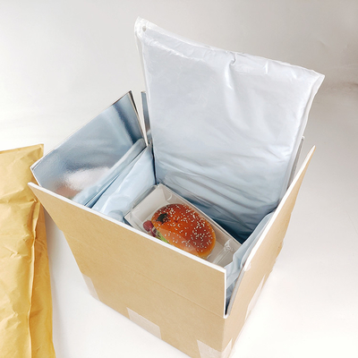 Customized 8in 10in 12in termicamente isolato box di spedizione rivestimenti PE insulato bag Liner