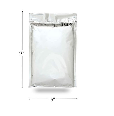 Dimensioni personalizzate 12 * 15 pollici raffreddatore termico in foglio di alluminio busta di posta isolata