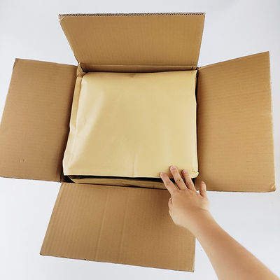 Eco-friendly Strada riciclabile carta kraft rivestimenti termici materiale di lana Box Cooler Liner